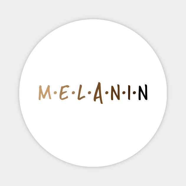 Melanin Friend Magnet by VenusDanielle Designs